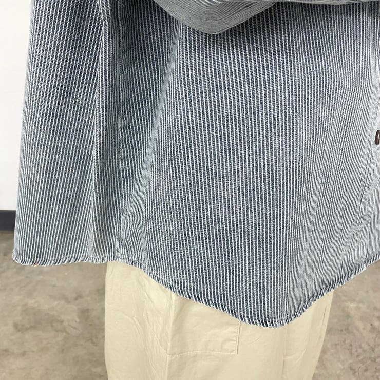 ヒッコリーバイカラーシャツ | non-hedge  | 詳細画像13 