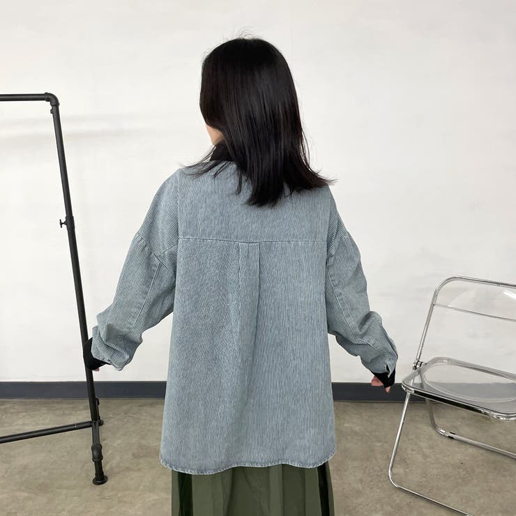 ヒッコリーバイカラーシャツ | non-hedge  | 詳細画像22 