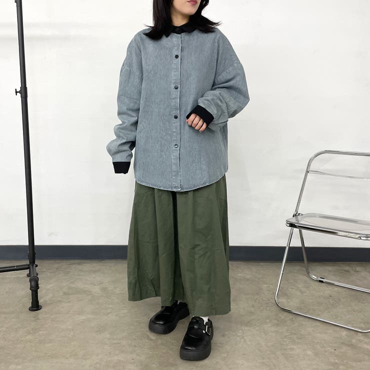 ヒッコリーバイカラーシャツ | non-hedge  | 詳細画像24 