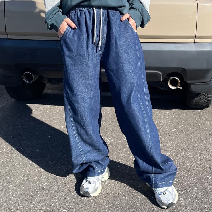 ステッチデニムイージーパンツ | non-hedge  | 詳細画像10 