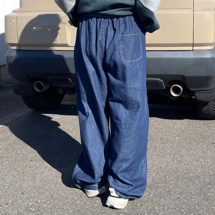 ステッチデニムイージーパンツ | non-hedge  | 詳細画像14 