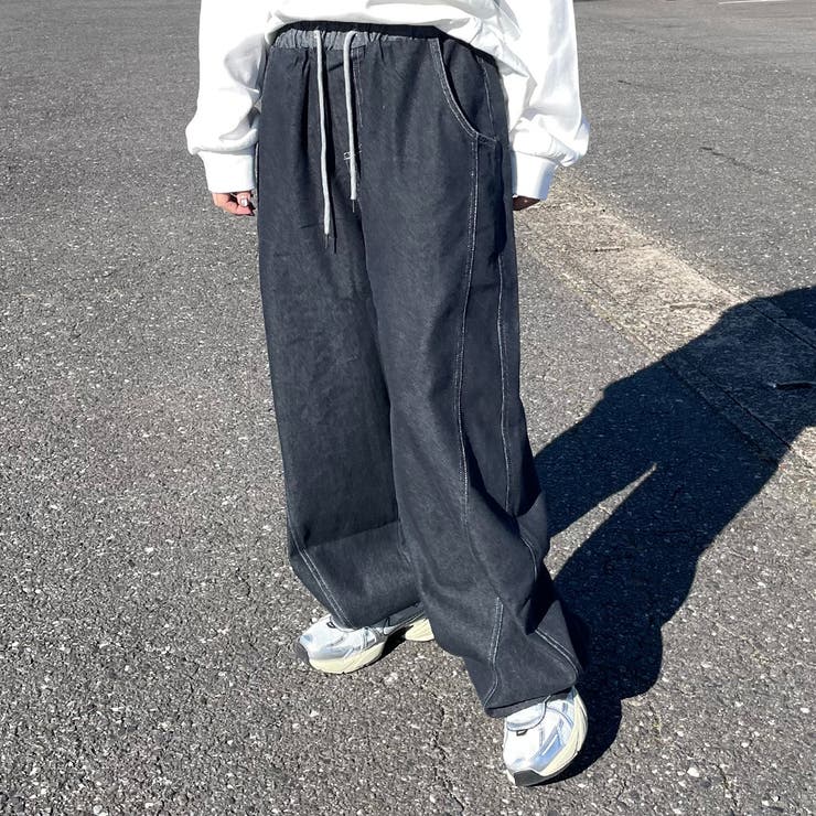 ステッチデニムイージーパンツ | non-hedge  | 詳細画像1 