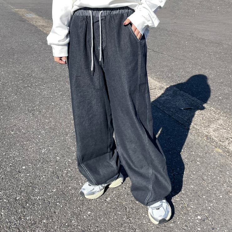 ステッチデニムイージーパンツ | non-hedge  | 詳細画像3 