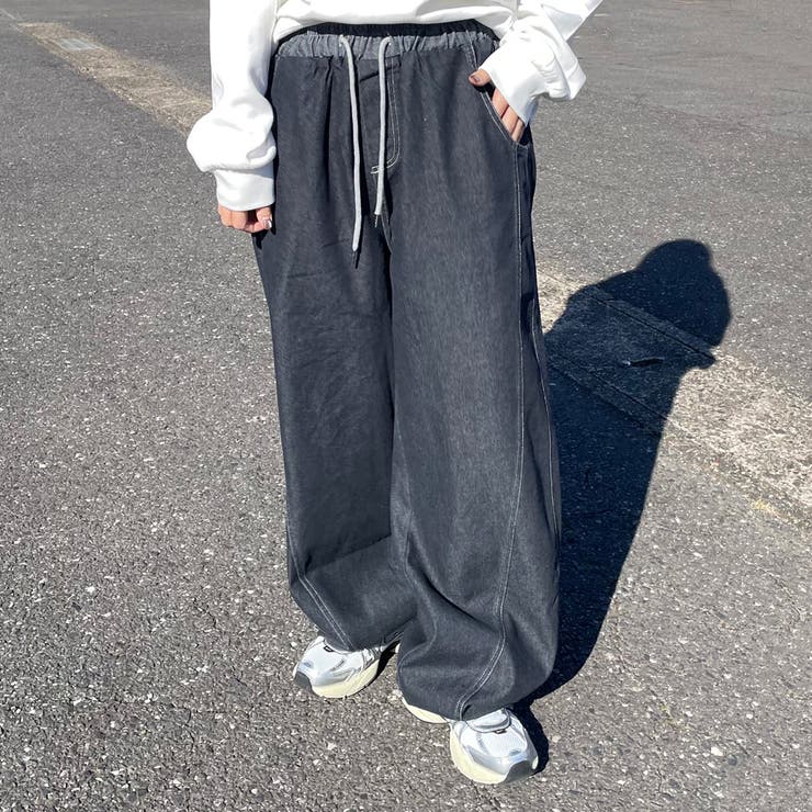 ステッチデニムイージーパンツ | non-hedge  | 詳細画像4 