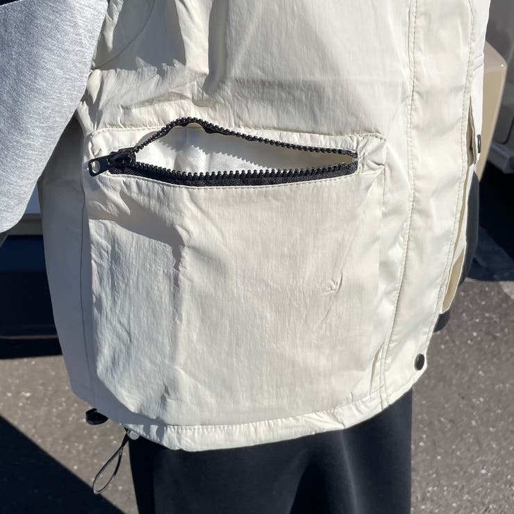 フードドロストベスト | non-hedge  | 詳細画像10 