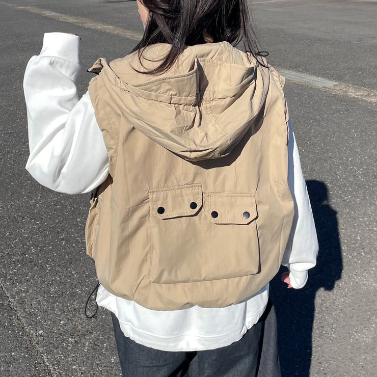 フードドロストベスト | non-hedge  | 詳細画像22 