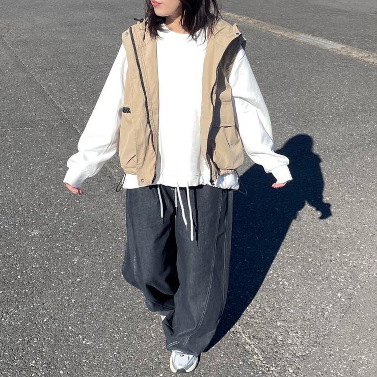 フードドロストベスト | non-hedge  | 詳細画像23 