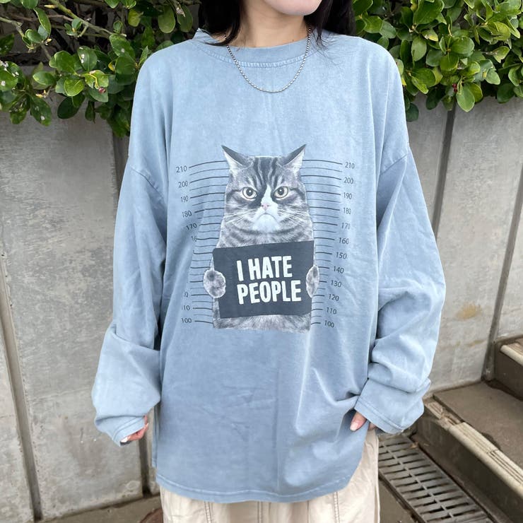 ブルー | ピグメントネコプリントロンT | non-hedge 