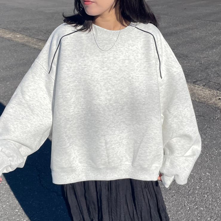 オートミール | パイピングプルオーバー | non-hedge 