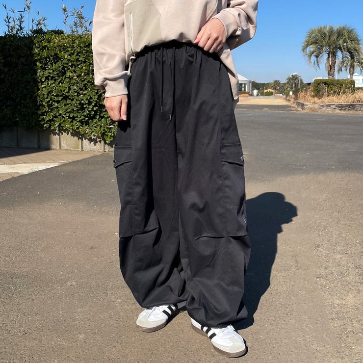 ブラック | ストレッチカーゴパンツ | non-hedge 