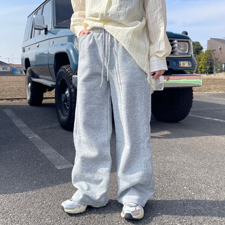 カットサイドラインパンツ | non-hedge  | 詳細画像4 