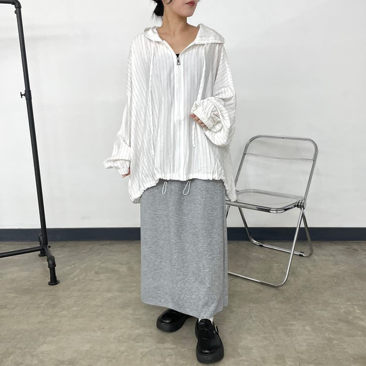 カットIラインスカート | non-hedge  | 詳細画像21 