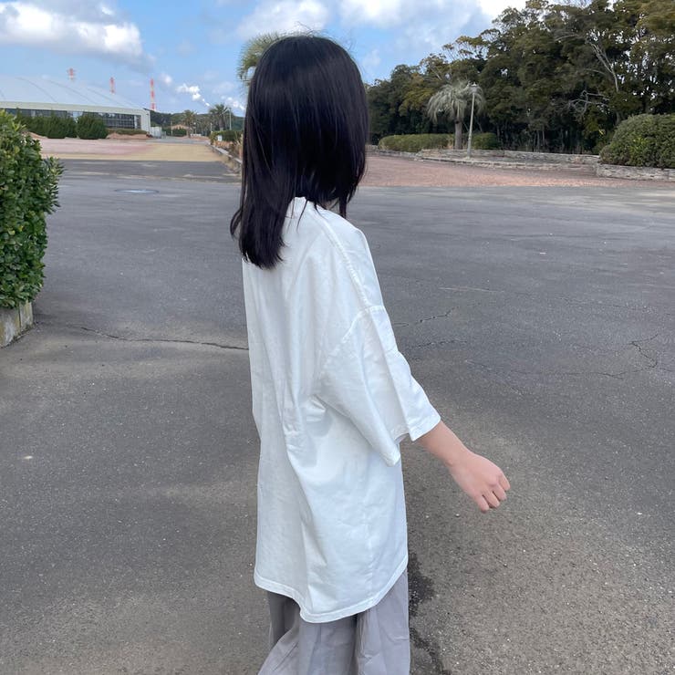ネコプリントビッグTシャツ | non-hedge  | 詳細画像6 