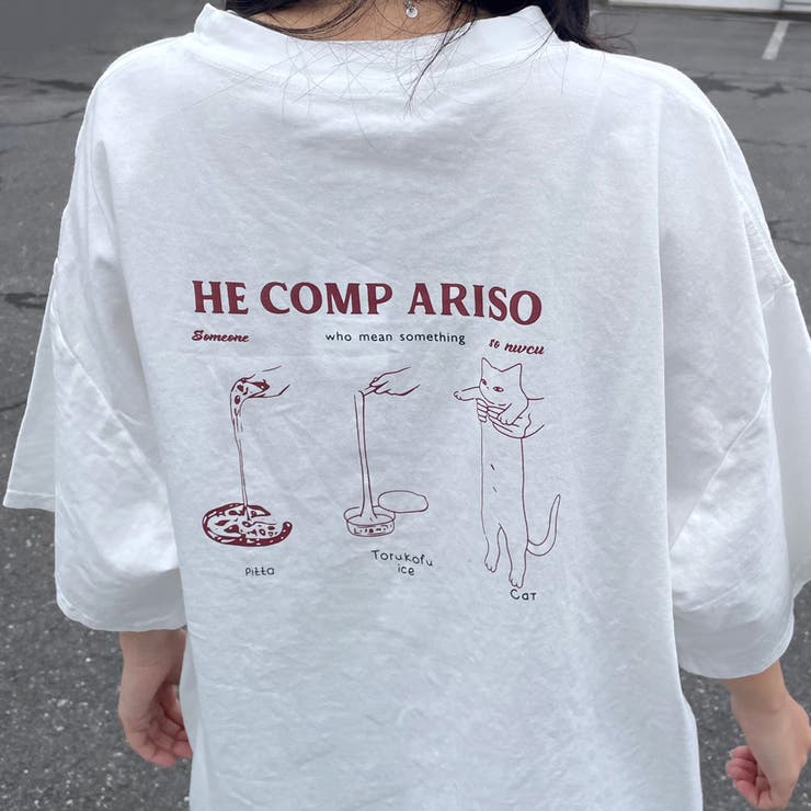 ピザネコBIGTシャツ | non-hedge  | 詳細画像19 