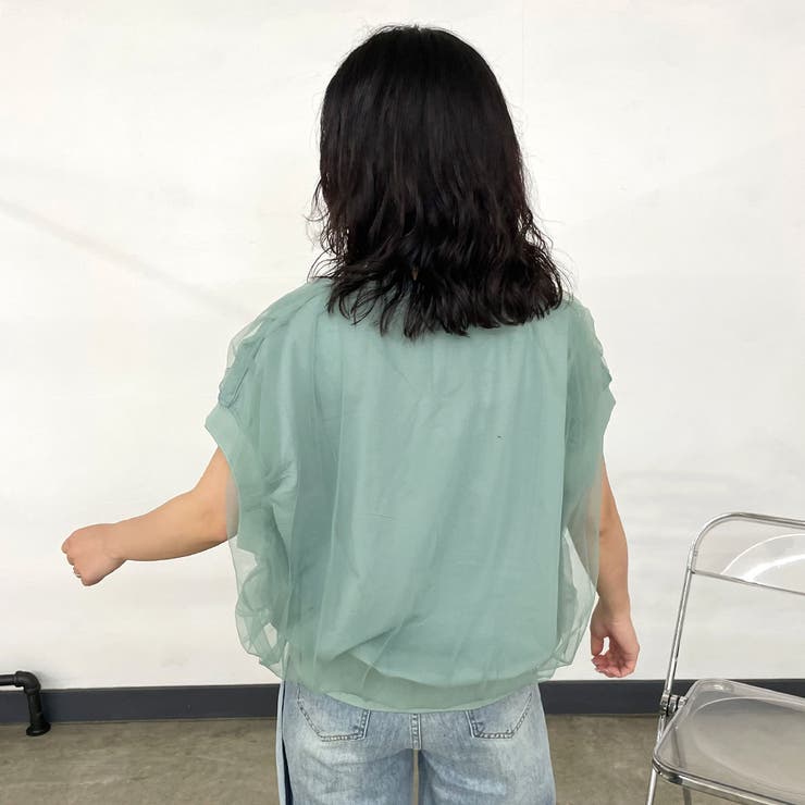 チュールドッキングZIPベスト | non-hedge  | 詳細画像27 