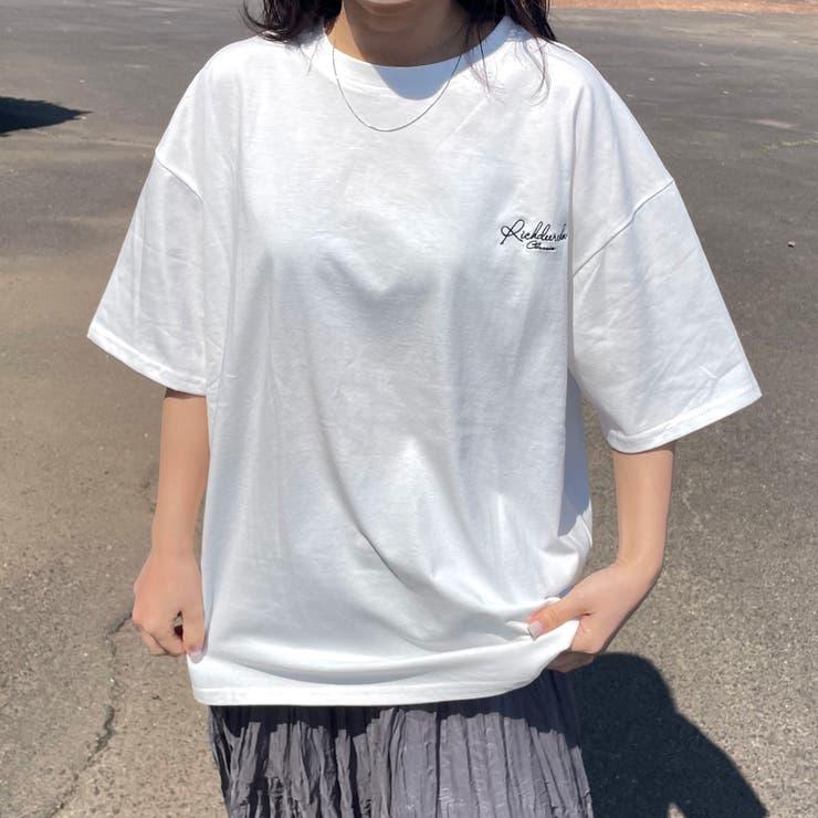 バック刺繍ロゴTシャツ | non-hedge  | 詳細画像25 