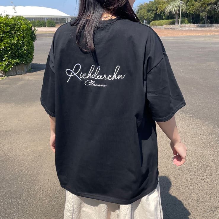 バック刺繍ロゴTシャツ | non-hedge  | 詳細画像2 