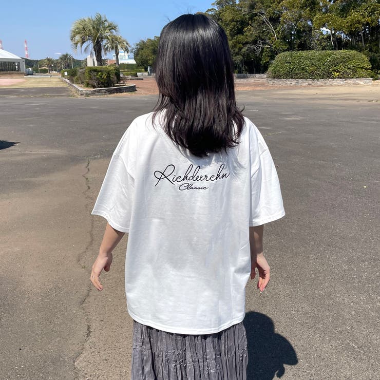 バック刺繍ロゴTシャツ | non-hedge  | 詳細画像27 
