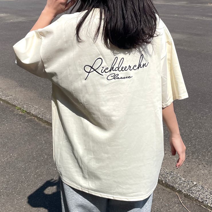 バック刺繍ロゴTシャツ | non-hedge  | 詳細画像30 