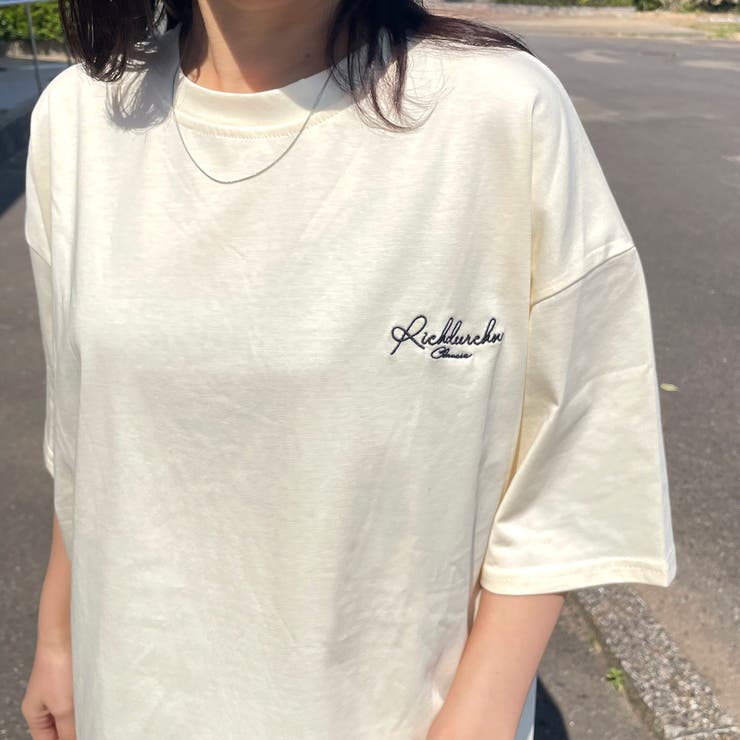 バック刺繍ロゴTシャツ | non-hedge  | 詳細画像31 