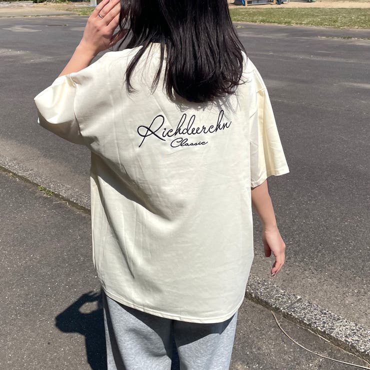 バック刺繍ロゴTシャツ | non-hedge  | 詳細画像35 