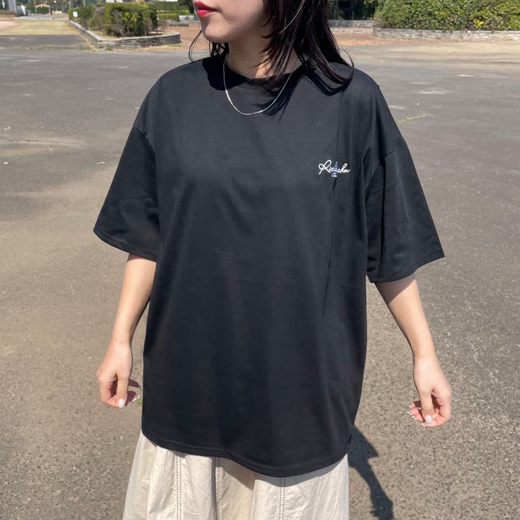 バック刺繍ロゴTシャツ | non-hedge  | 詳細画像6 
