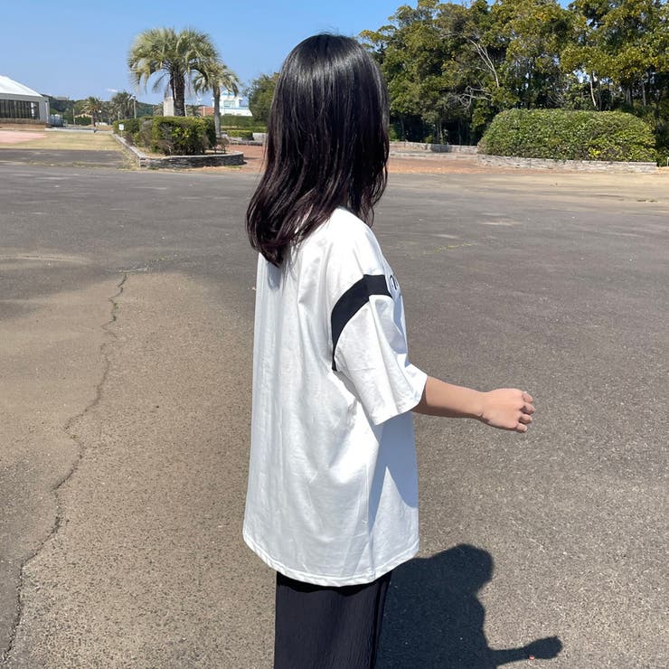 袖配色ロゴTシャツ | non-hedge  | 詳細画像24 