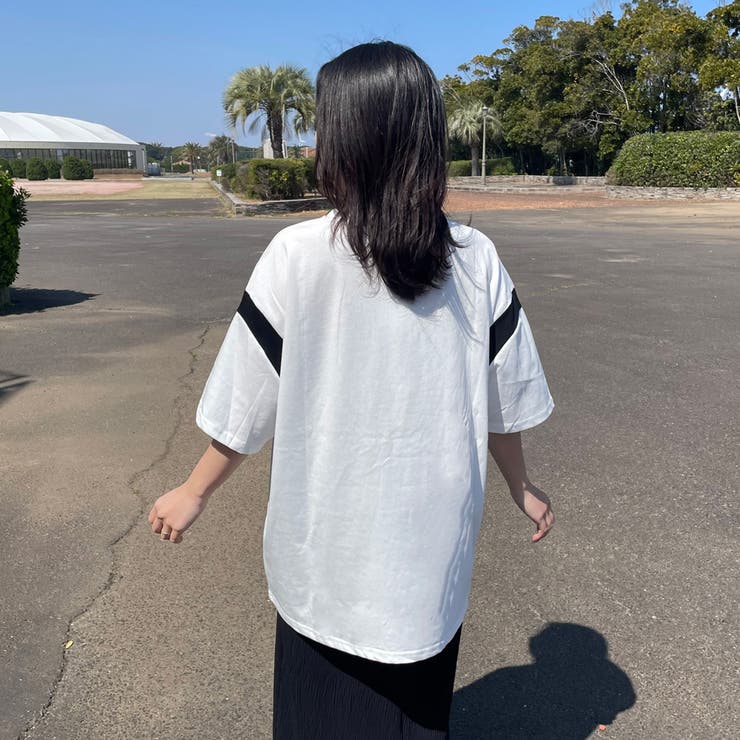 袖配色ロゴTシャツ | non-hedge  | 詳細画像25 