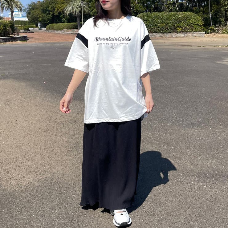 袖配色ロゴTシャツ | non-hedge  | 詳細画像26 