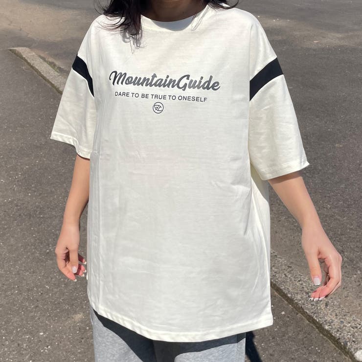 袖配色ロゴTシャツ | non-hedge  | 詳細画像2 