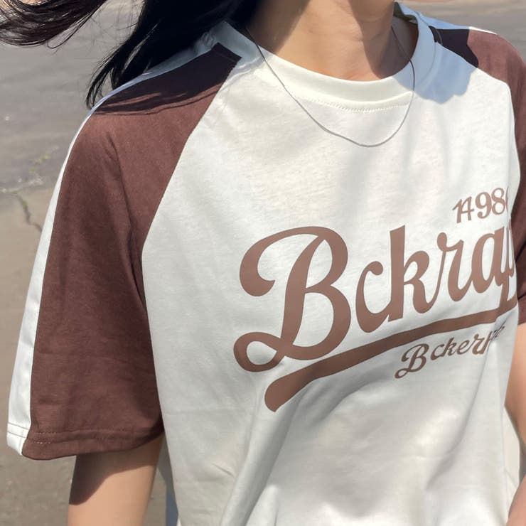 ラグラン配色ロゴTシャツ | non-hedge  | 詳細画像8 