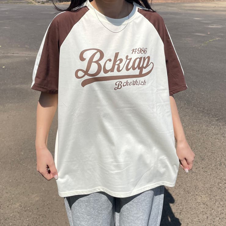 ラグラン配色ロゴTシャツ | non-hedge  | 詳細画像9 
