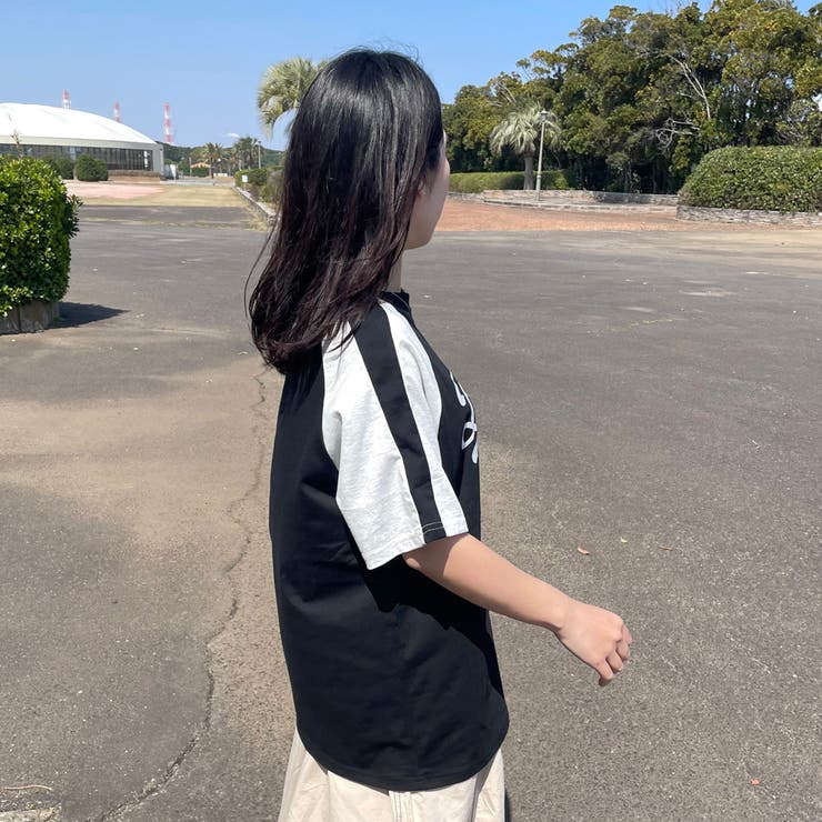 ラグラン配色ロゴTシャツ | non-hedge  | 詳細画像4 