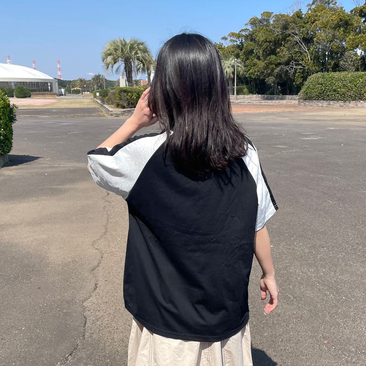 ラグラン配色ロゴTシャツ | non-hedge  | 詳細画像6 