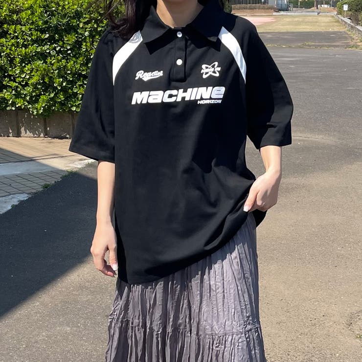 襟付きラグランゲームTシャツ | non-hedge  | 詳細画像9 