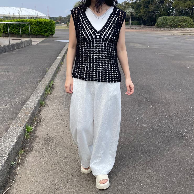 バッククロスクロシェベスト | non-hedge  | 詳細画像24 