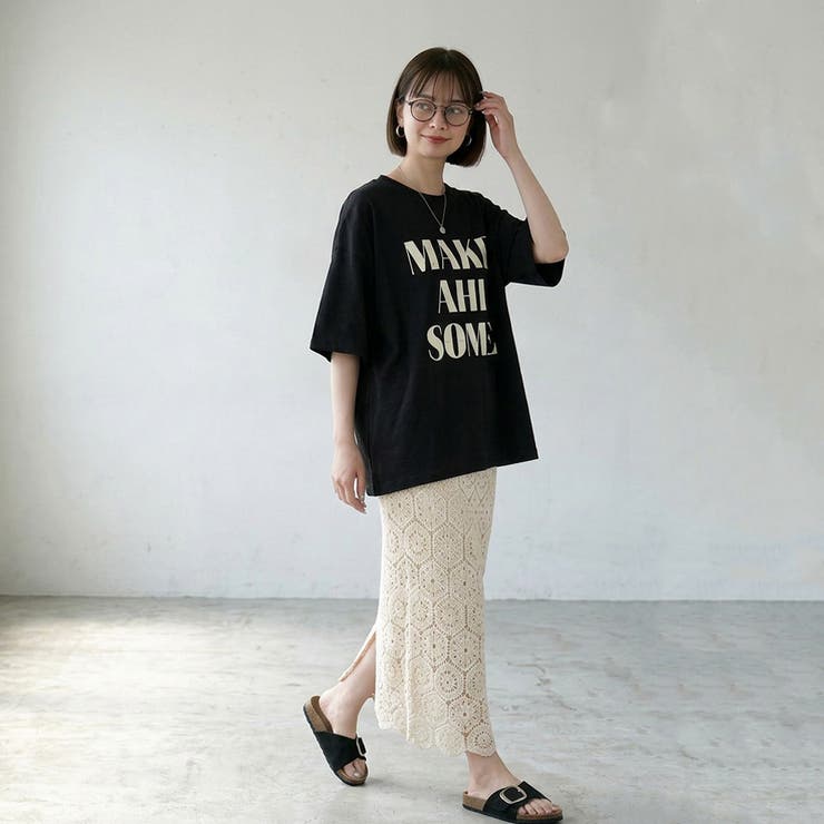 スラブロゴBIGTシャツ | non-hedge  | 詳細画像6 