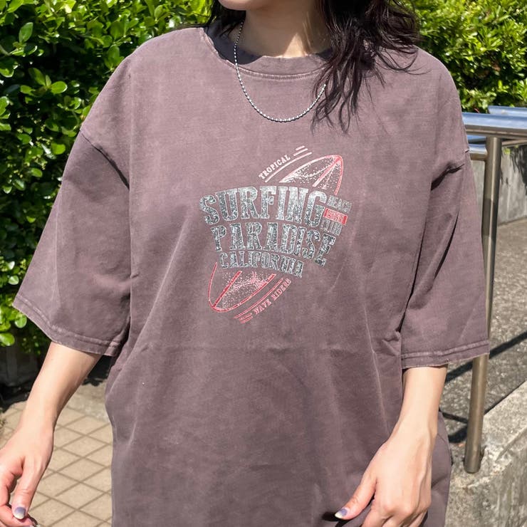 グレー | ピグメントロゴTシャツ | non-hedge 