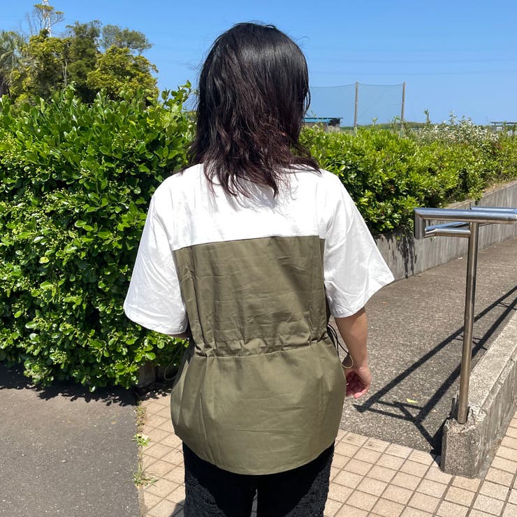 切替ドロストTシャツ | non-hedge  | 詳細画像8 