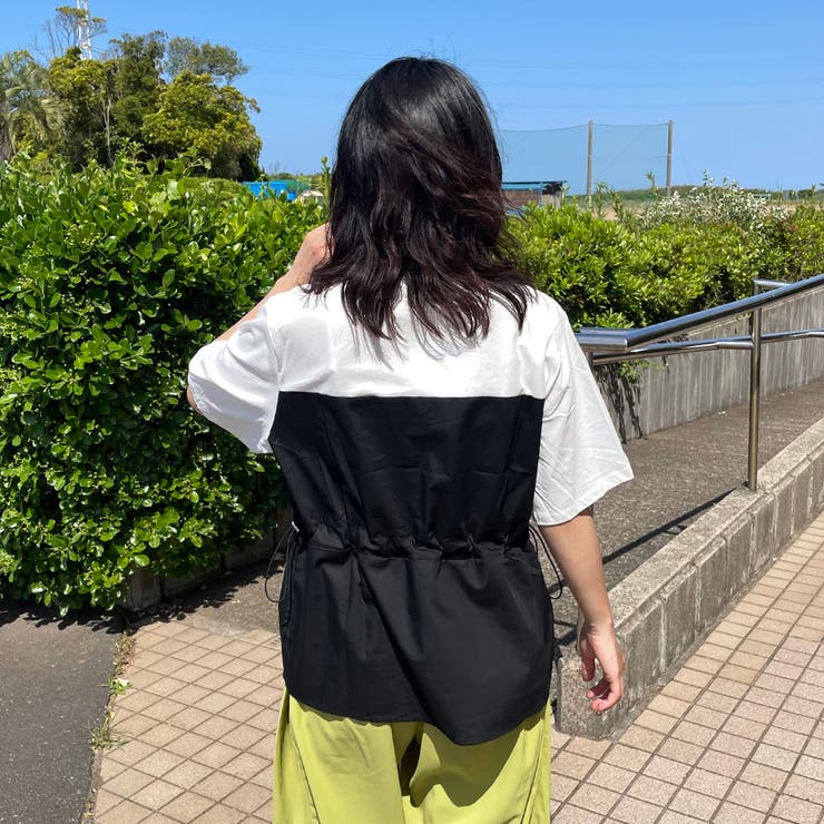切替ドロストTシャツ | non-hedge  | 詳細画像17 