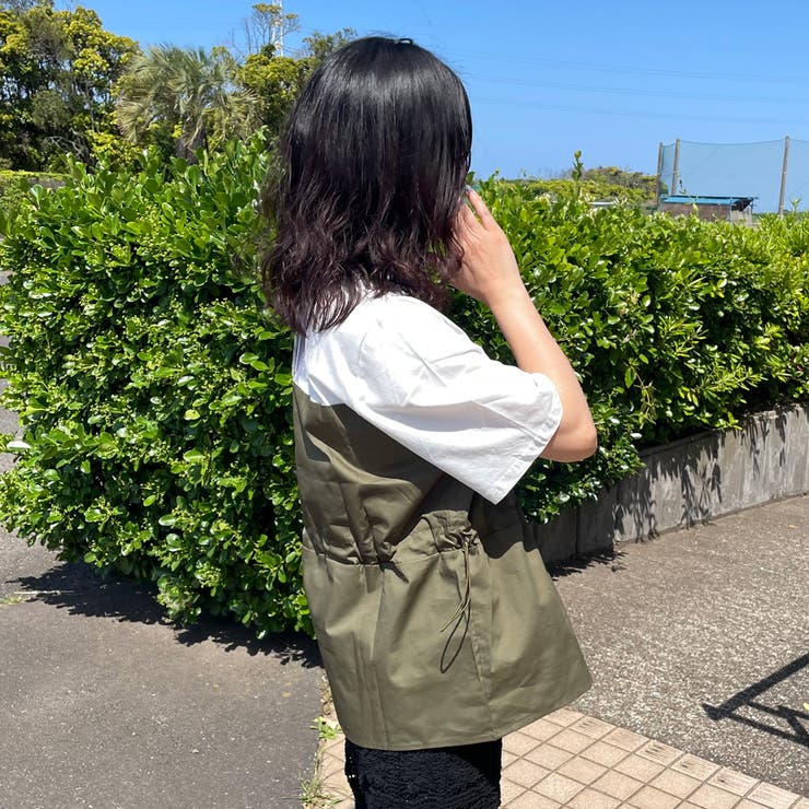 切替ドロストTシャツ | non-hedge  | 詳細画像7 