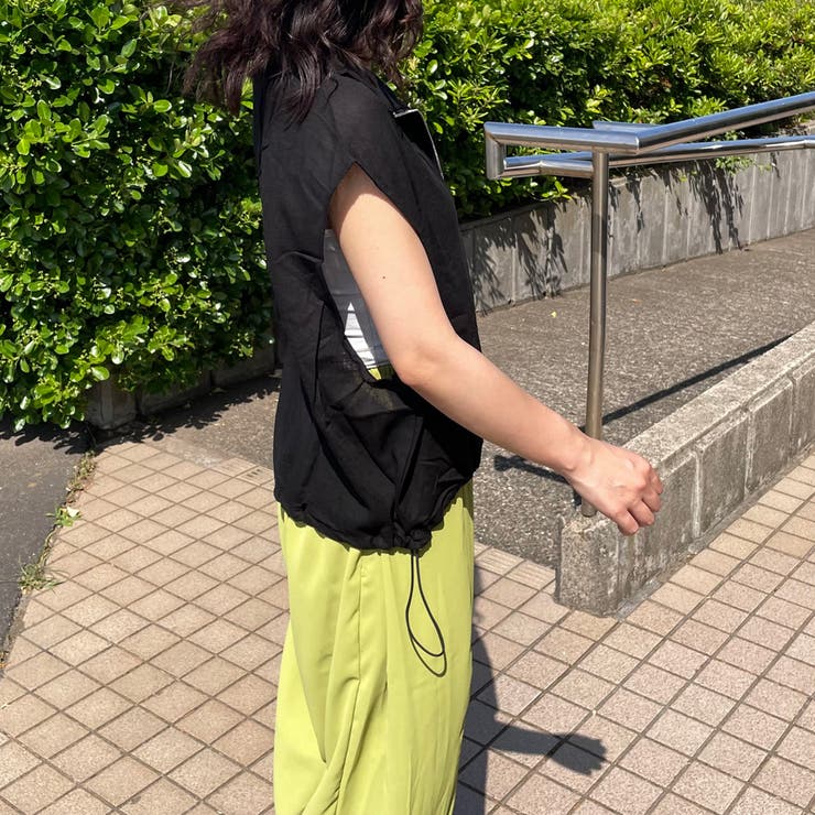綿麻スタンドZIPベスト | non-hedge  | 詳細画像17 