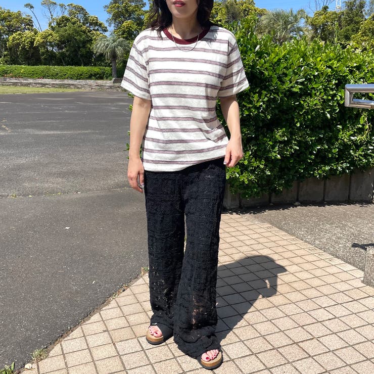 スラブボーダーTシャツ | non-hedge  | 詳細画像18 
