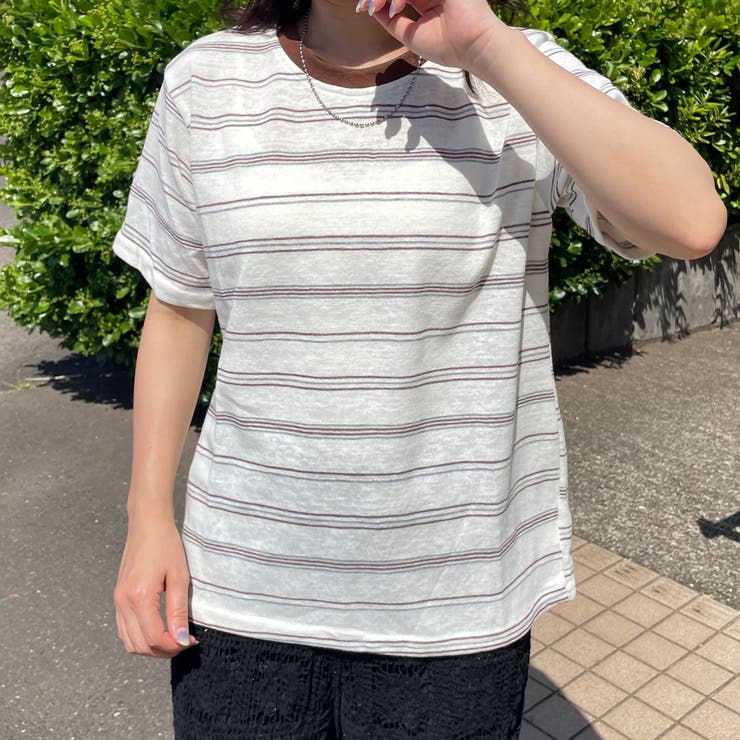 スラブボーダーTシャツ | non-hedge  | 詳細画像19 