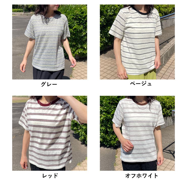 スラブボーダーTシャツ | non-hedge  | 詳細画像27 