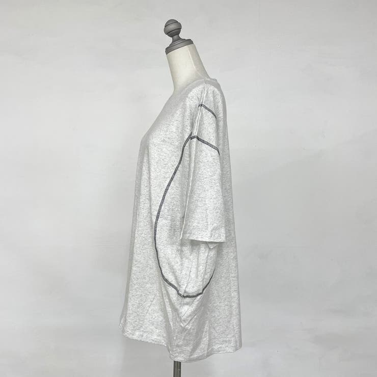 配色ステッチBIGチュニック | non-hedge  | 詳細画像11 
