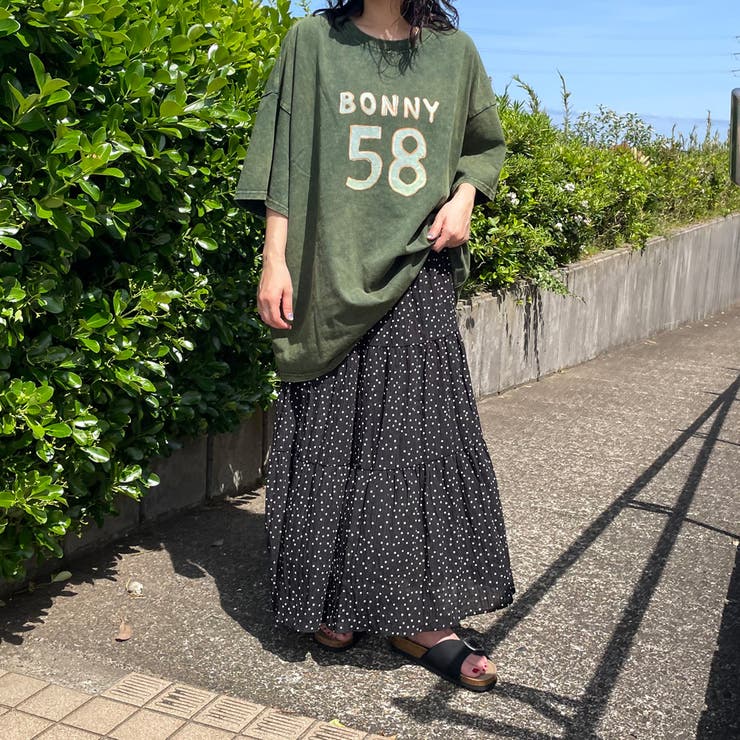 ピグメントナンバーロゴBIGTシャツ | non-hedge  | 詳細画像12 