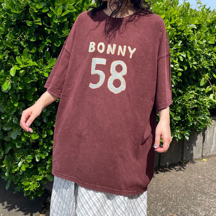 ピグメントナンバーロゴBIGTシャツ | non-hedge  | 詳細画像2 