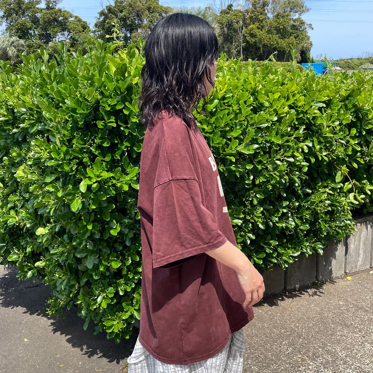 ピグメントナンバーロゴBIGTシャツ | non-hedge  | 詳細画像4 