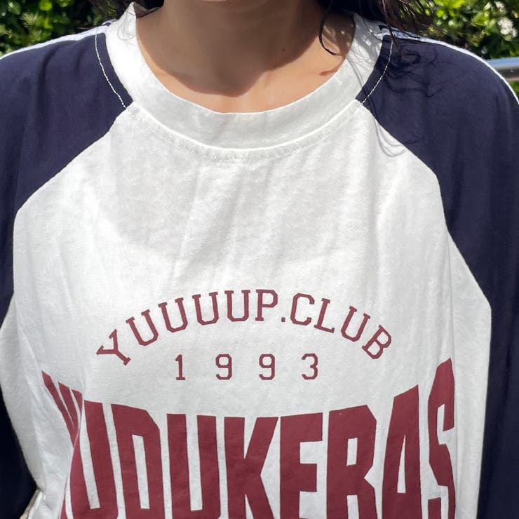 袖ラインラグラン配色BIGTシャツ | non-hedge  | 詳細画像22 